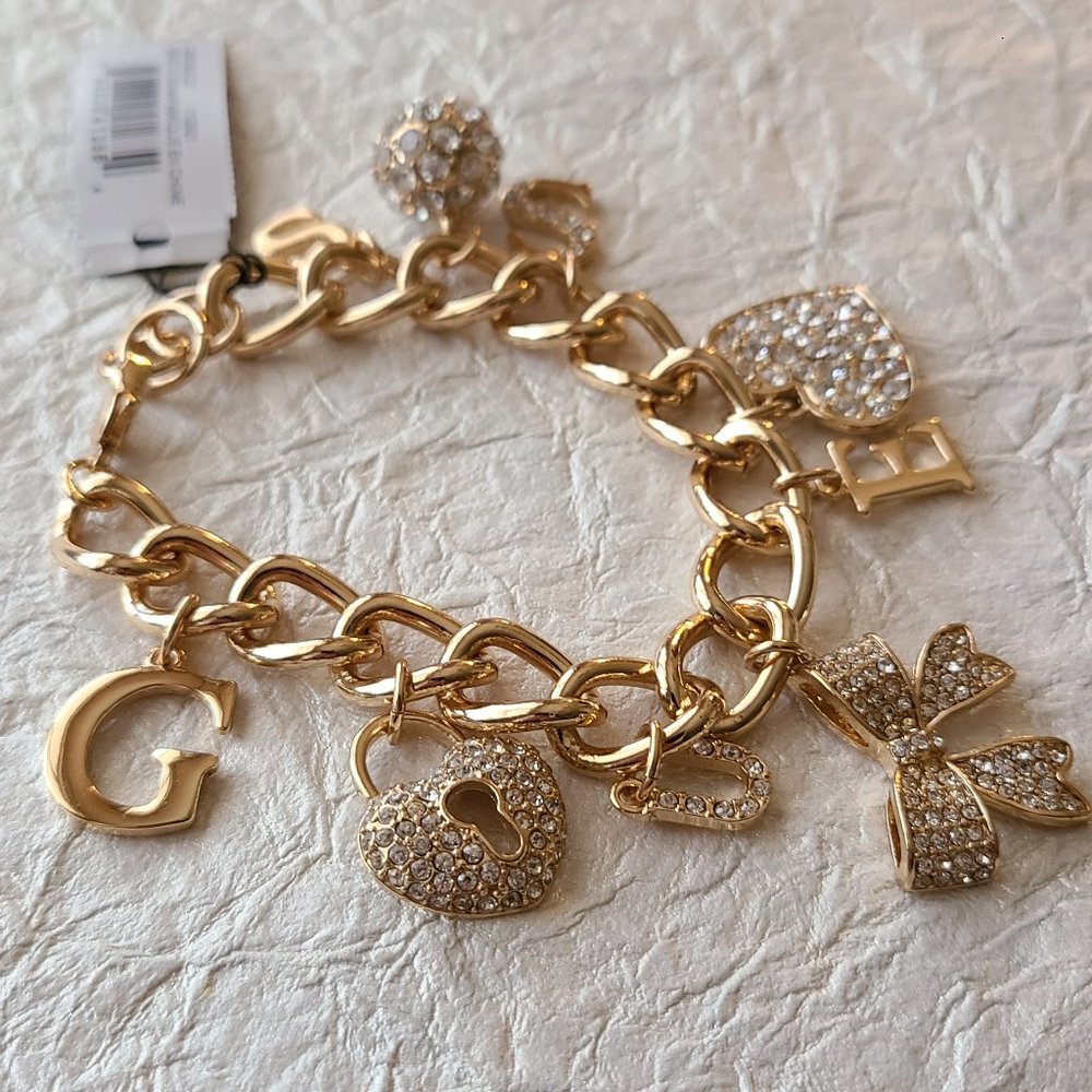 Guess Remarkable Rhinestone Bracelet-Guess Jewelry